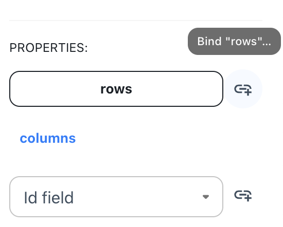 Bind data